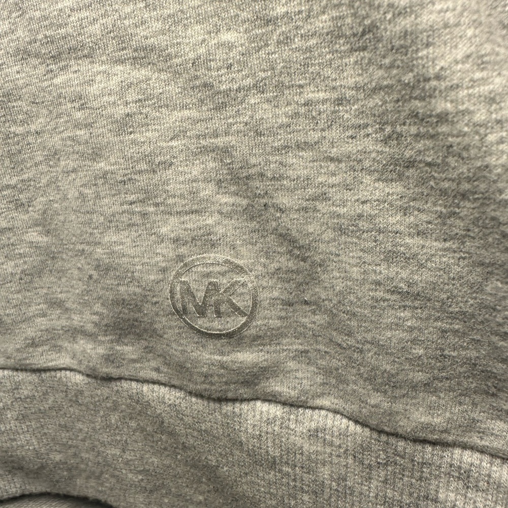 Michael Kors Qaurter Zip up Hoodie Size:Medium Color:Gray (NWOT) - Picture 6 of 7